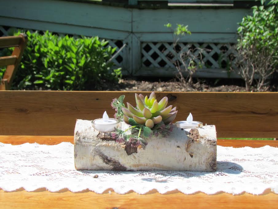 Succulent on Wedding Table