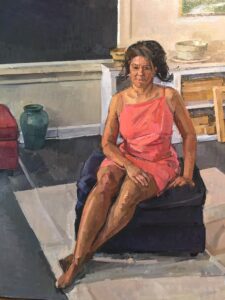 Studies from Direct Observation - Dean Shaffer - Seated Figure in the Studio