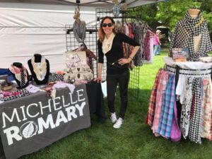 Michelle Romary at BAYarts Trunk Show